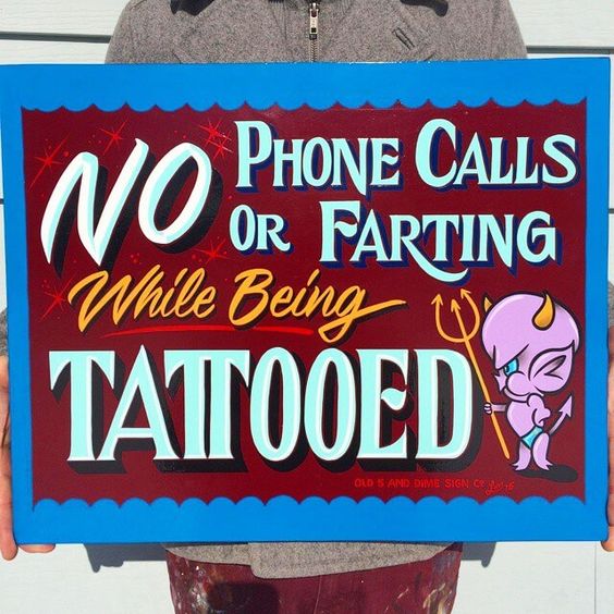 5 douchey things your tattoo artist hates